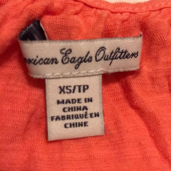 Coral AmericanEagle tank top - Picture 4 of 4